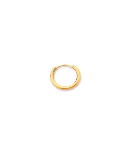 Small hoops in 18 carat yellow gold 16 mm diameter