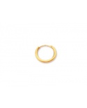 Small hoops 16 mm 18 carat yellow gold