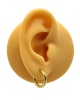 Small hoops in 18 carat yellow gold 16 mm diameter