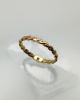 Bean Ring 2 mm 18k Yellow Gold