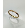 Bean Ring 2 mm 18k Yellow Gold